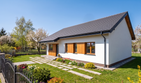 Projekt domu Mila - parterowy dom o powierzchni 92,89 m², dach dwuspadowy - ujęcie 3