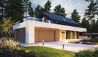 Projekt domu NewHouse 753 G2 w2 - parterowy z poddaszem dom o powierzchni 102,49 m², dach dwuspadowy - ujęcie 3