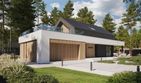 Projekt domu NewHouse 753 G2 w2 - parterowy z poddaszem dom o powierzchni 102,49 m², dach dwuspadowy - ujęcie 4