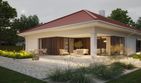 Projekt domu NewHouse 771 w3 red - parterowy dom o powierzchni 116,98 m², dach kopertowy - ujęcie 20