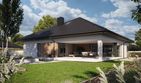 Projekt domu NewHouse 761 w6 S - parterowy dom o powierzchni 148,63 m², dach namiotowy - ujęcie 2