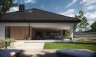 Projekt domu NewHouse 761 w6 S - parterowy dom o powierzchni 148,63 m², dach namiotowy - ujęcie 8