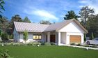 Projekt domu Ambrozja 17 - parterowy dom o powierzchni 167,84 m², dach wielospadowy - ujęcie 2