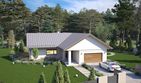 Projekt domu Ambrozja 17 - parterowy dom o powierzchni 167,84 m², dach wielospadowy - ujęcie 4