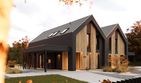 Projekt domu HomeKoncept 139 B - parterowy z poddaszem dom o powierzchni 105,72 m², dach dwuspadowy - ujęcie 4