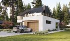 Projekt domu NewHouse 785 - parterowy z poddaszem dom o powierzchni 122,95 m², dach dwuspadowy - ujęcie 15