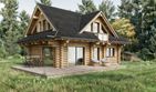 Projekt domu L-116 X - parterowy z poddaszem dom o powierzchni 97,68 m², dach dwuspadowy - ujęcie 7