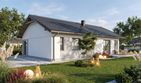 Projekt domu Basicus II - parterowy dom o powierzchni 83,96 m², dach dwuspadowy - ujęcie 5