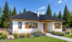 Projekt domu Wiktoria - parterowy dom o powierzchni 125,15 m², dach namiotowy - ujęcie 2