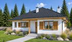 Projekt domu Wiktoria - parterowy dom o powierzchni 125,15 m², dach namiotowy - ujęcie 3