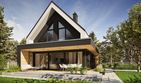 Projekt domu Rudolf - z pełnym piętrem dom o powierzchni 136,19 m², dach dwuspadowy - ujęcie 5