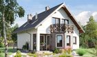 Projekt domu Maranta (769) - parterowy z poddaszem dom o powierzchni 104 m², dach dwuspadowy - ujęcie 2