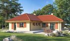 Projekt domu Miranda - parterowy dom o powierzchni 133,80 m², dach wielospadowy - ujęcie 2