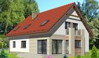 Projekt domu HG-C3A - parterowy z poddaszem dom o powierzchni 139,20 m², dach dwuspadowy - ujęcie 2