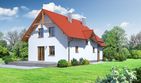 Projekt domu Dziekanowice 3 - parterowy z poddaszem dom o powierzchni 118,95 m², dach dwuspadowy - ujęcie 2