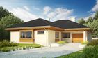 Projekt domu Alan III G1 - parterowy dom o powierzchni 137,07 m², dach kopertowy - ujęcie 2