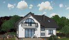 Projekt domu APS 127 - parterowy z poddaszem dom o powierzchni 125,10 m², dach wielospadowy - ujęcie 2