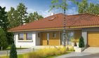 Projekt domu Flori III G1 - parterowy dom o powierzchni 115,46 m², dach kopertowy - ujęcie 2
