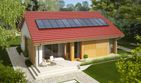 Projekt domu Rafael - parterowy dom o powierzchni 75,37 m², dach dwuspadowy - ujęcie 2
