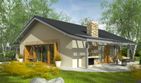 Projekt domu Selena II G1 - parterowy dom o powierzchni 107,91 m², dach dwuspadowy - ujęcie 2
