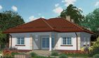 Projekt domu APS 070 - parterowy dom o powierzchni 123,40 m², dach kopertowy - ujęcie 2