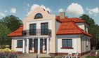 Projekt domu APS 048 - parterowy z poddaszem dom o powierzchni 255,20 m², dach mansardowy - ujęcie 2