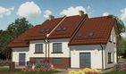 Projekt domu APS 051 - parterowy z poddaszem dom o powierzchni 156 m², dach dwuspadowy - ujęcie 2