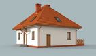 Projekt domu Malibu 2 - parterowy z poddaszem dom o powierzchni 134,71 m², dach kopertowy - ujęcie 2