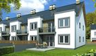Projekt domu Imbir - segment lewy - z pełnym piętrem i poddaszem dom o powierzchni 145,80 m², dach dwuspadowy - ujęcie 2