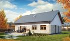Projekt domu TK68 - parterowy dom o powierzchni 104,83 m², dach dwuspadowy - ujęcie 2