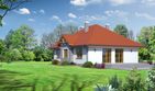 Projekt domu Antonin tb - parterowy dom o powierzchni 94,02 m², dach kopertowy - ujęcie 2