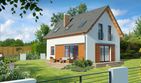 Projekt domu Alamo DCP300 - parterowy z poddaszem dom o powierzchni 92,97 m², dach dwuspadowy - ujęcie 2
