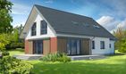 Projekt domu Sanremo DCP309 - parterowy z poddaszem dom o powierzchni 155,84 m², dach dwuspadowy - ujęcie 2
