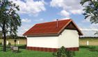 Projekt garażu 05 (209) - parterowy dom o powierzchni 23,10 m², dach dwuspadowy - ujęcie 2