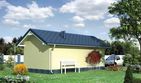 Projekt garażu 11 (215) - parterowy dom o powierzchni 19,50 m², dach dwuspadowy - ujęcie 2