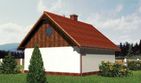 Projekt garażu 22 (226) - parterowy dom o powierzchni 17,50 m², dach dwuspadowy - ujęcie 2