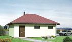Projekt garażu 32 (236) - parterowy dom o powierzchni 33,10 m², dach kopertowy - ujęcie 2