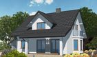 Projekt domu APS 113 NEW - parterowy z poddaszem dom o powierzchni 137,40 m², dach dwuspadowy - ujęcie 2