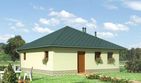 Projekt garażu 27 (231) - parterowy dom o powierzchni 33,20 m², dach namiotowy - ujęcie 2