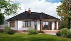 Projekt domu Colombo LMB63 - parterowy dom o powierzchni 95,19 m², dach kopertowy - ujęcie 2