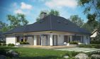 Projekt domu D152B - parterowy dom o powierzchni 119,31 m², dach kopertowy - ujęcie 2