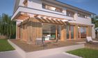 Projekt domu Bergamo DCP343 - parterowy z poddaszem dom o powierzchni 138,43 m², dach dwuspadowy - ujęcie 5