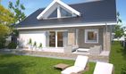 Projekt domu Rodez DCP328 - parterowy z poddaszem dom o powierzchni 162,35 m², dach dwuspadowy - ujęcie 4