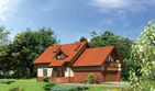 Projekt domu WM24A Pluszcz - z pełnym piętrem dom o powierzchni 223,17 m², dach dwuspadowy - ujęcie 2