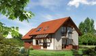 Projekt domu WM24A Pluszcz - z pełnym piętrem dom o powierzchni 223,17 m², dach dwuspadowy - ujęcie 3