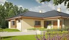 Projekt domu Alan G1 - parterowy dom o powierzchni 141,80 m², dach kopertowy - ujęcie 3