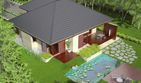 Projekt domu Dylan G2 - parterowy dom o powierzchni 110,94 m², dach kopertowy - ujęcie 3