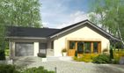 Projekt domu Selena II G1 - parterowy dom o powierzchni 107,91 m², dach dwuspadowy - ujęcie 3