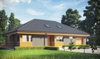 Projekt domu Gabriel G1 multi-comfort - parterowy dom o powierzchni 123,24 m², dach kopertowy - ujęcie 3