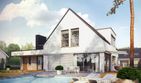 Projekt domu Neo G1 energo plus - parterowy z poddaszem dom o powierzchni 176,50 m², dach dwuspadowy - ujęcie 2